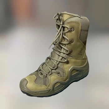 Берці тактичні Waterproof високі Vogel 40 р, Олива, водостійкі берці армійські