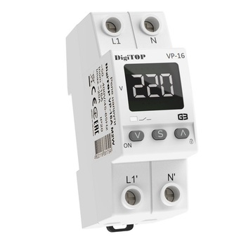 Реле напруги DigiTOP VP-16A M2W