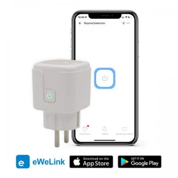 Умная Wi-Fi розетка Rubezh SP-16-WIFI (16A, 220В)