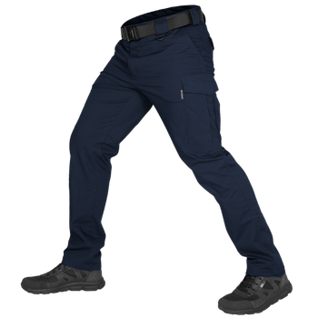 Брюки Camotec Patrol Rip-Stop Teflon синій S-Long