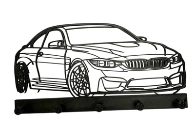 Ключниця вішалка авто БМВ BMW 5 гачків