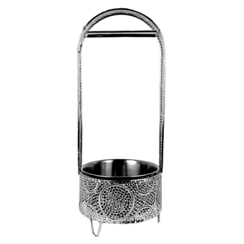 Корзина для углей Yahya Aztec Silver L