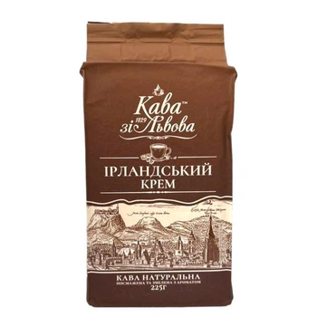 Кава мелена ТМ Кава зі Львова "Ірландський крем", 225г