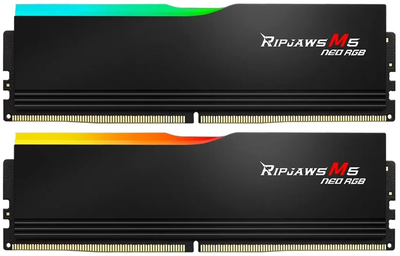 Оперативная память G.Skill DDR5-6000 65536MB PC5-48000 (Kit of 2x32768MB) Ripjaws M5 Neo RGB Black (F5-6000J3636F32GX2-RM5NRK)