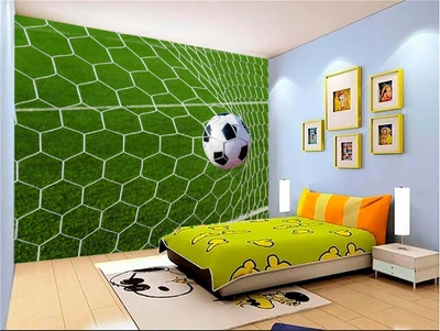 3D Фото Обои PHOTODECOR "Мяч в воротах"