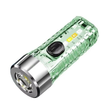 Фонарик - брелок карманный QB-316 аккумуляторный USB-С-charging 8 режимов 6 см