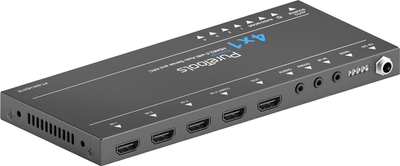 Відеокомутатор матричний PureLink PT-SW-HD41E 4x1 4K 18Gbps HDMI with TMDS