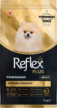 Сухой корм Reflex Plus Pomeranian Adult для собак породы померанский шпиц 2 кг (8698995034913)