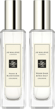 Zestaw damski Jo Malone Peony & Blush Suede Woda kolońska 30 ml + Wood Sage & Sea Salt Woda kolońska 30 ml (690251081387)