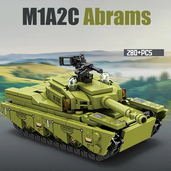 Конструктор KaZi танк M1A2C Abrams (291 деталь).