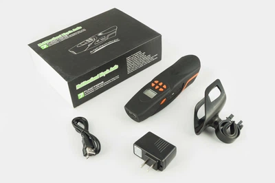 Аудіосистема велосипедна на кермо (вологостійка, ліхтарик, рація, МР3/USB/SD/Bluetooth/FM-радіо) (mod:AV126-O) NEO MPARTS