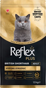 Сухий корм Reflex Plus British Shorthair Adult для дорослих британських короткошерстих кішок