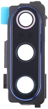 Стекло камеры Xiaomi Mi 9 с рамкой синего цвета Ocean Blue High Copy