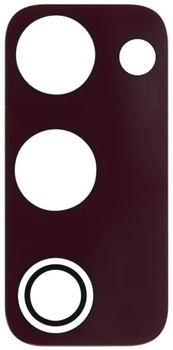 Стекло камеры Samsung G780 Galaxy S20 FE /G781B без рамки High Copy красного цвета Cloud Red