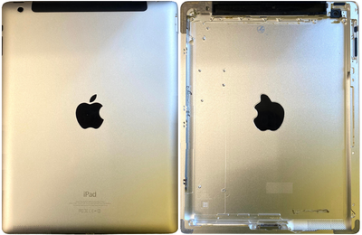 Корпус iPad 4 версія 4G сріблястий High Copy