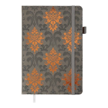 Книга записная Buromax ROYAL А5 96 листов клеточка серый (BM.295125-09)