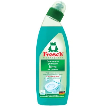 Средство для чистки унитаза Frosch Мята 750 мл (4009175914422/4009175941701)