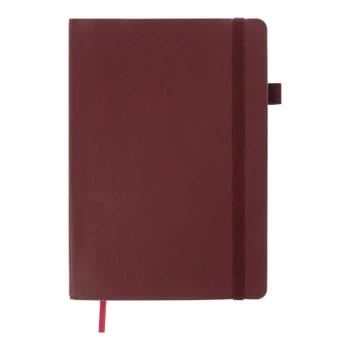 Книга записная Buromax BRIEF А5 96 листов точка, бордовый (BM.295304-13)
