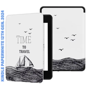 Чехол для электронной книги BeCover Smart Case Amazon Kindle Paperwhite 12th Gen. 2024 7" Time To Travel (712859)