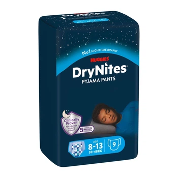 Підгузки Huggies DryNites для хлопчиків 8-13 років 9 шт (5029053527598)