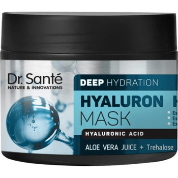 Маска для волос Dr. Sante Hyaluron Hair Deep Hydration для глубокого увлажнения волос 300 мл (8588006040227)