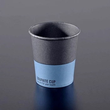 Стаканы бумажные 185 мл 50шт GRAPHITE CUP D72