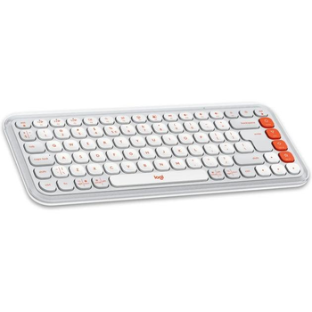 Клавиатура беспроводная Logitech POP Icon Keys Bluetooth Off-White