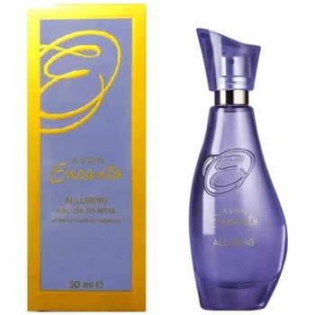 Жіноча туалетна вода Avon Encanto Alluring Біла орхідея та сандалове дерево 50 мл Eau de toilette, White Orchid & Sandalwood