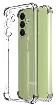 Чохол WXD на Samsung Galaxy S25 / чохол для смартфона з посиленими кутами / (прозорий)