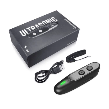 Ультразвуковий відлякувач собак Ultrasonic PU30 акумуляторний Black (17080)