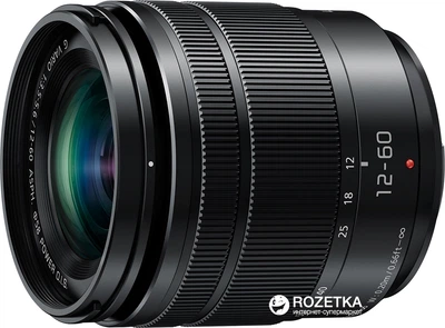 Panasonic Lumix G Vario Micro 4/3 Lens 12-60mm f/3.5-5.6 ASPH. POWER O.I.S. (H-FS12060E)