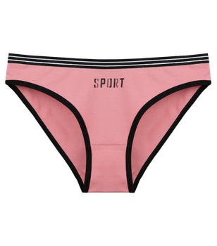 Труси сліпи з принтом SPORT - Donella - 2124B2 - S - Помаранчевий