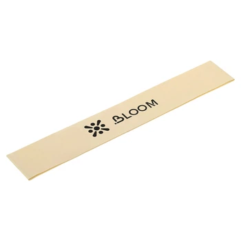 Резинка для упражнений лента сопротивления LOOP BAND BLOOM LB7060-1 (латекс, размер 600x50х0,4мм, жесткость S, белый)