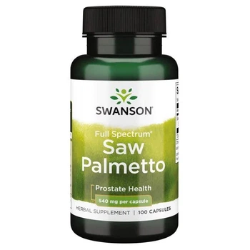 Натуральна добавка Swanson Saw Palmetto 540 mg Full Spectrum, 100 капсул