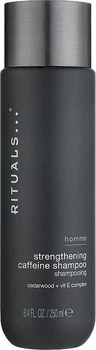 Зміцнювальний шампунь Rituals Homme Strengthening Caffeine Shampoo 250мл. (8719134163063)