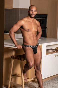 Чоловічі джоки Andrew Christian 04-2167 M колір чорний