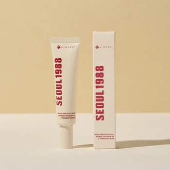 Крем для очей від набряків та зморшок з ретиналем K-SECRET SEOUL 1988 Eye Cream : Retinal Liposome 4% + Fermented Bean 30 мл