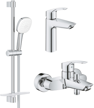 Набір змішувачів GROHE Eurosmart UA123246M3 (23324003+33300003+26907003)