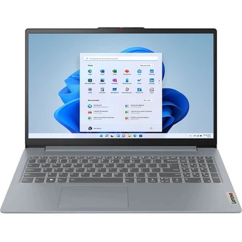 Ноутбук Lenovo IdeaPad Slim 3 15IAN8 (82XB00JTRM), 15.6" / Full HD / Intel N100 / RAM 8 ГБ / SSD 128 ГБ / Intel UHD Graphics / Windows 11 Home S / Сірий