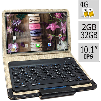 Планшет-телефон Hoozo LTE Tab232 Green 2/32 DUAL SIM 10.1" IPS з клавіатурою Bluetooth