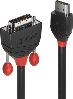 Kabel Lindy Black Line HDMI do DVI-D 3 m (4002888362733)