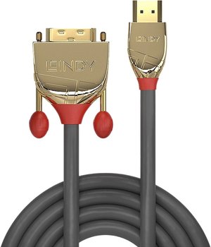 Kabel Lindy Gold Line HDMI do DVI 2 m (4002888361958)