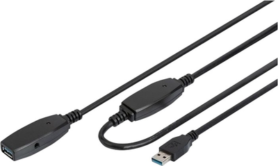 Кабель Digitus USB Type A to USB Type A 15 м (4016032457497)