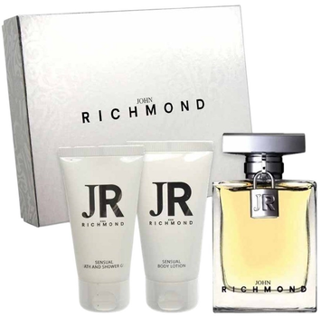 Zestaw damski John Richmond John Richmond Woda perfumowana 100 ml + Żel pod prysznic 50 ml + Balsam do ciała 50 ml (8011889621035)