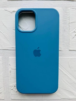 Чохол-накладка Silicone Case для Apple iPhone 12 iPhone 12 Pro Denim Blue