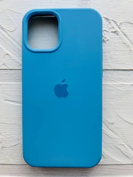 Чохол-накладка Silicone Case для Apple iPhone 12 iPhone 12 Pro Alaska Blue