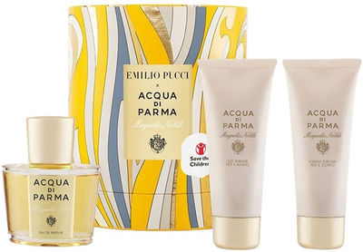 Набір для жінок Acqua Di Parma Magnolia Nobile Парфумована вода 100 мл + Гель для душу 75 мл + Лосьйон для тіла 75 мл (8028713470547)