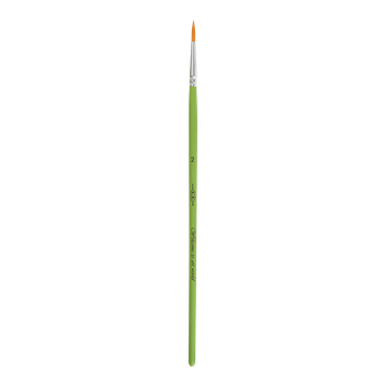 Пензлик синтетика круглий №2 ZB.6932SR-2 KIDS ZiBi (6/60шт)