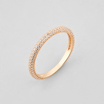 Золотое кольцо Minimal к364-ч-21 21