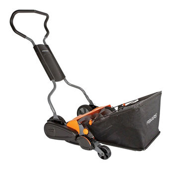 Газонокосилка и травосборник Fiskars StaySharp Max 1001658